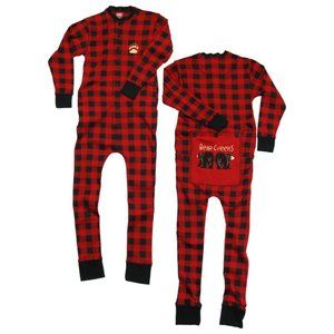 Lazy One Bear Cheeks Onesie Christmas Pajamas